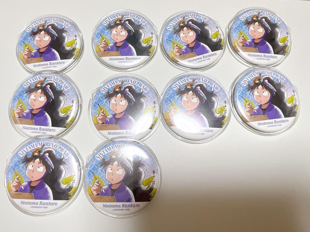 忍たま乱太郎 久々知兵助 アニカフェ アニメイトカフェ 缶バッジ ピクニック