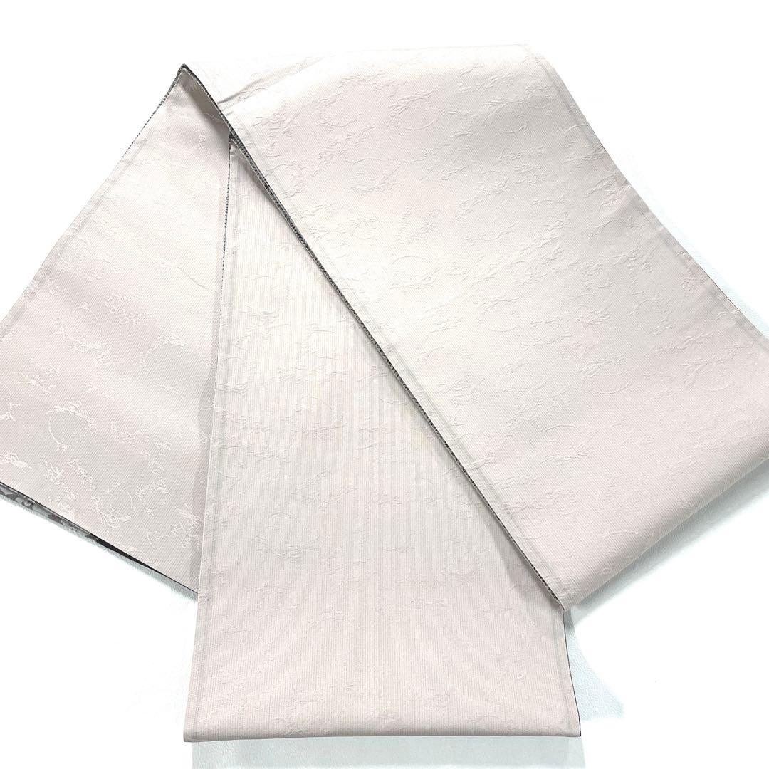 専用帯4206 ●高級 正絹 両面全通 リバーシブル 袋帯