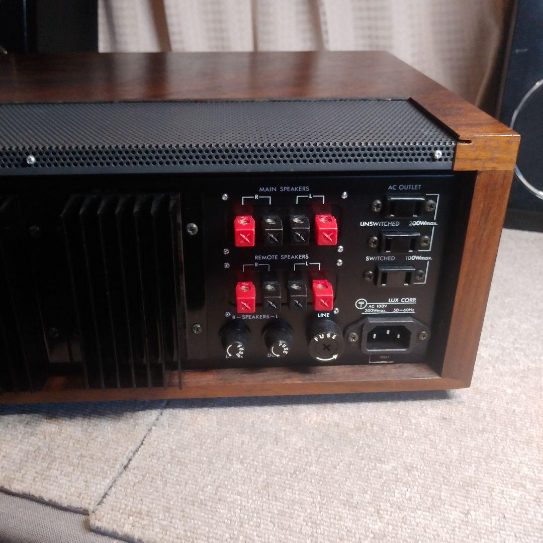 極美品 LUXMAN L-507 プリメインアンプ