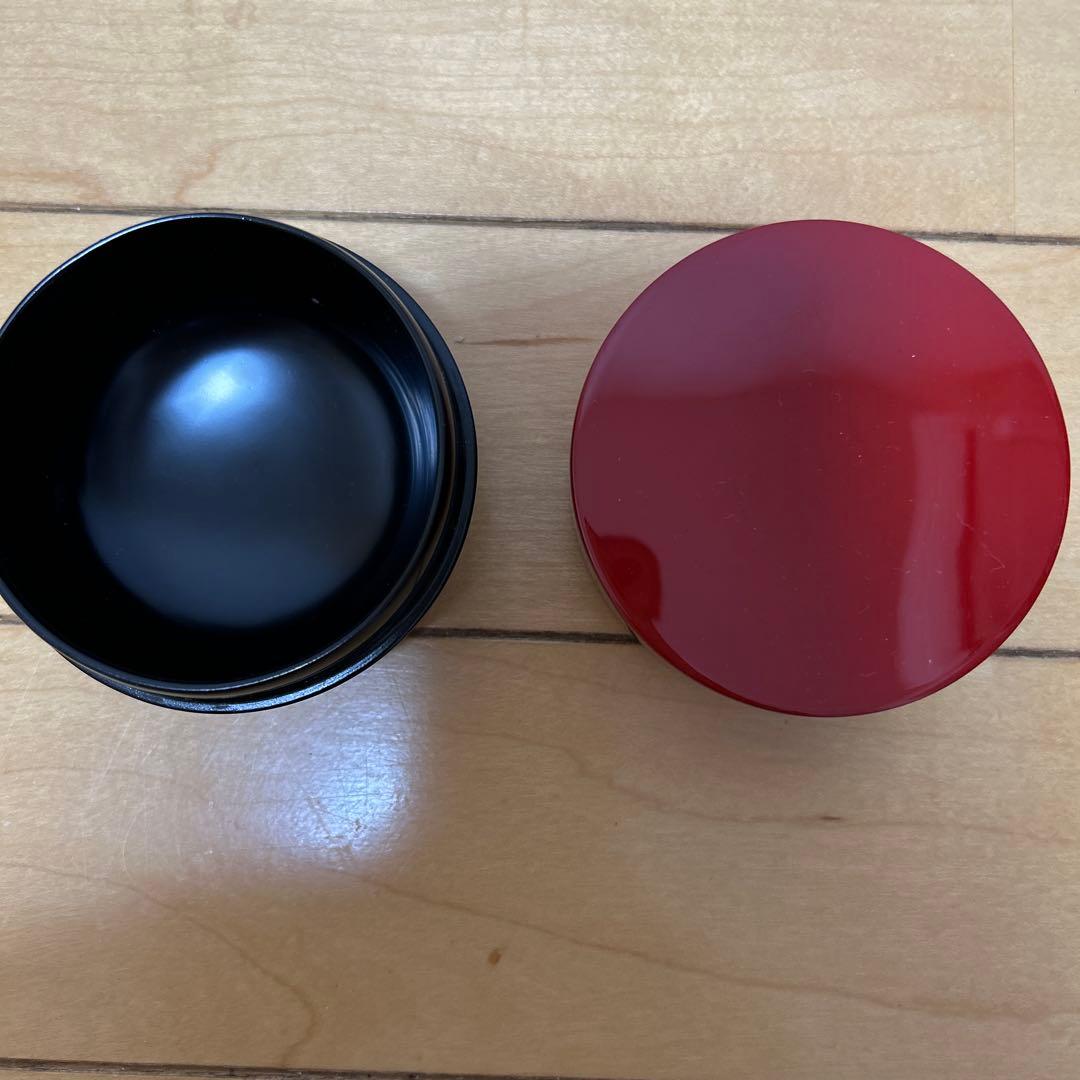 大海茶入　甲赤棗　平棗　セット　茶道具