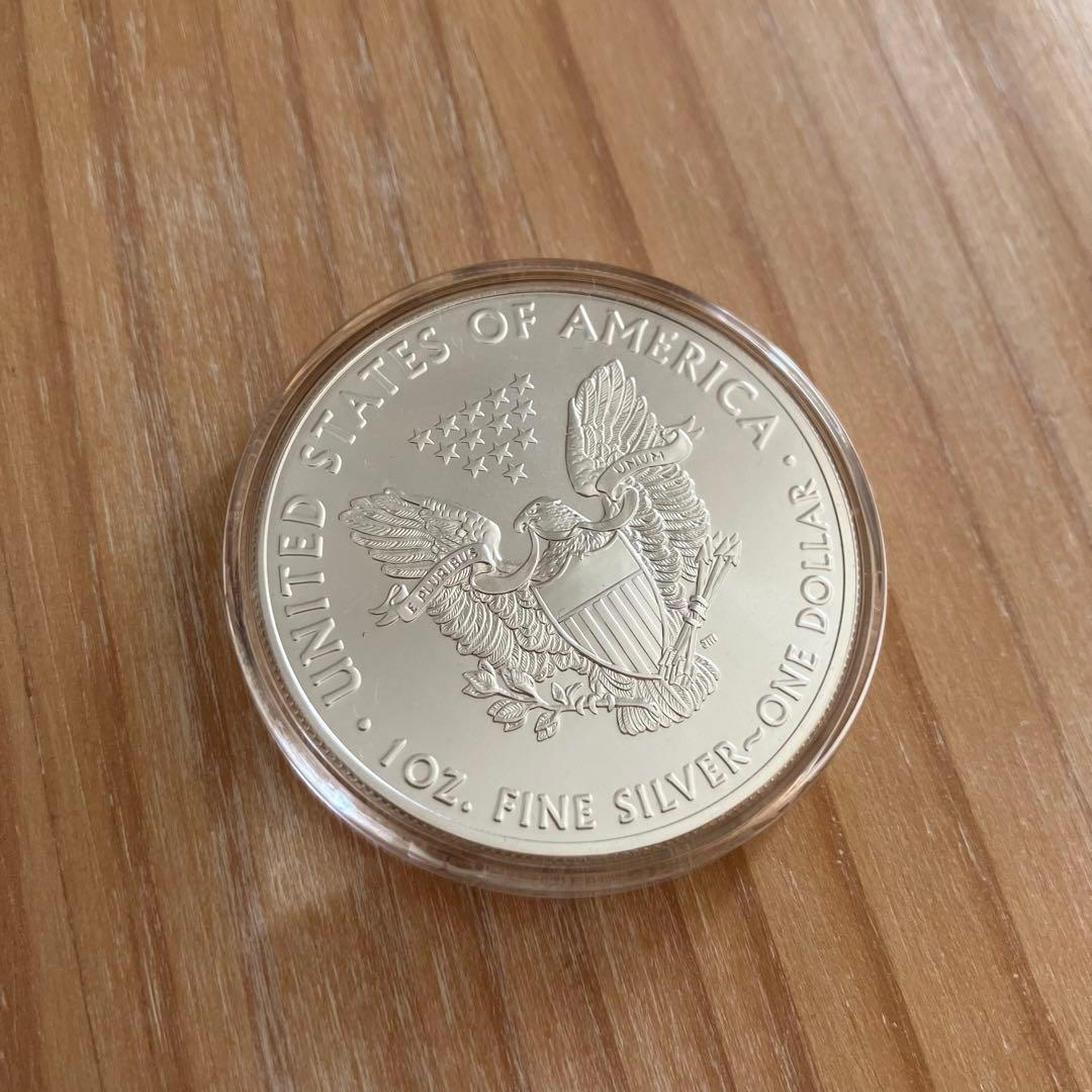 5枚◇「2021年 アメリカンシルバーイーグル銀貨１型（旧デザイン）」