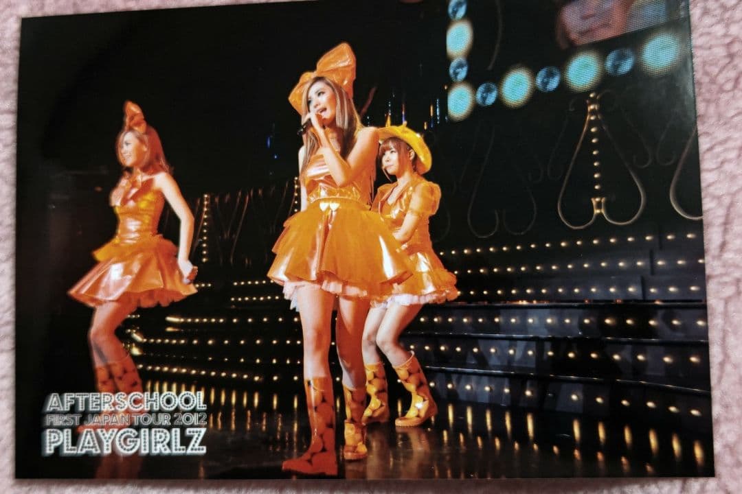 AFTERSCHOOL　公式ユニット　オレンジキャラメル　生写真　セット