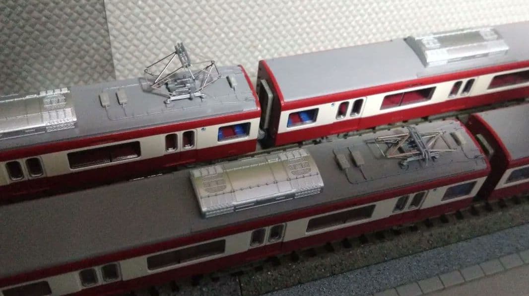 マイクロエースA7177京急600形赤・更新車・前面スリットナンバー8両セット