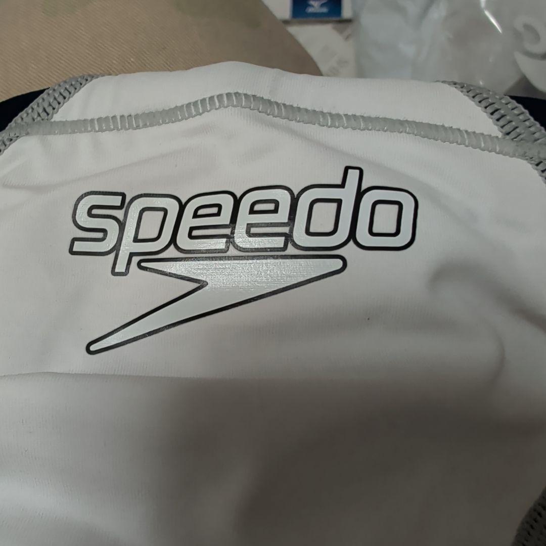 Speedo 競泳水着 ネイビー/ホワイト