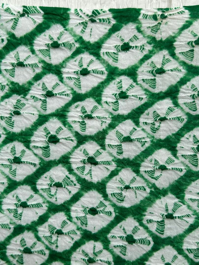 絞り　浴衣　反物