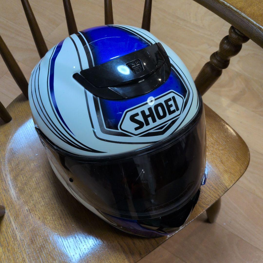 SHOEI QUEST フルフェイスヘルメット　ブルー　ホワイト　クエスト