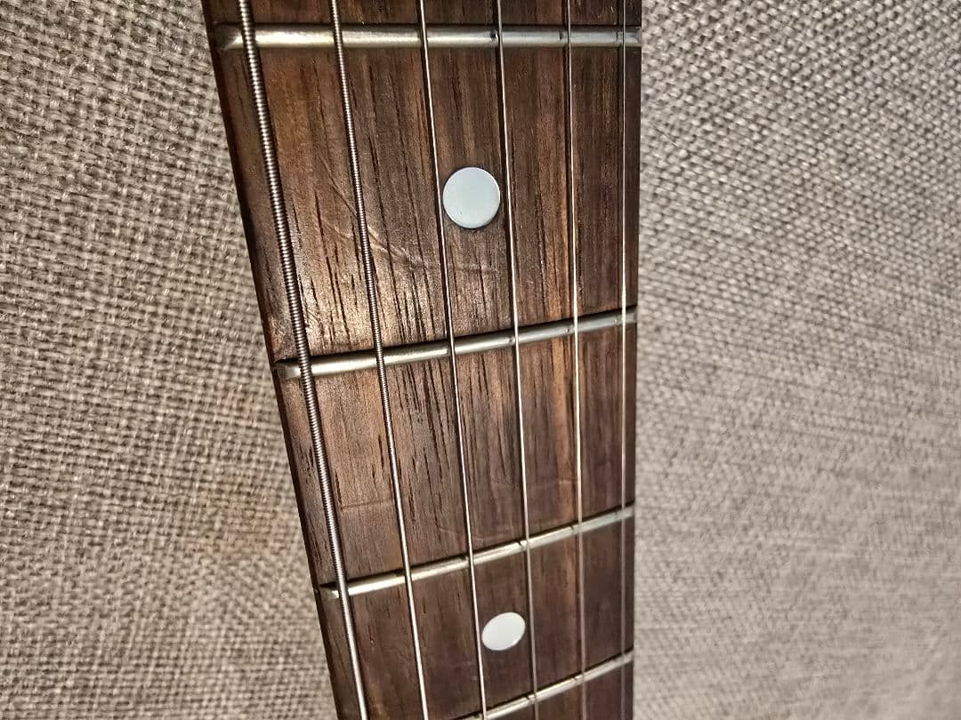 ※ジャンク SPLENDOR エレキギター ホワイト