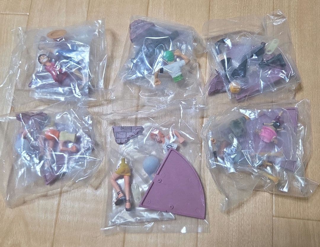 2002年製 激レアワンピース ジオラマフィギ ュア　フルコンプリートセット