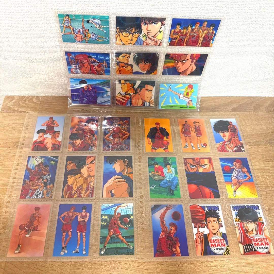 レア27枚セット スラムダンク ラミネートカードラミカ カードダス アマダ 当時