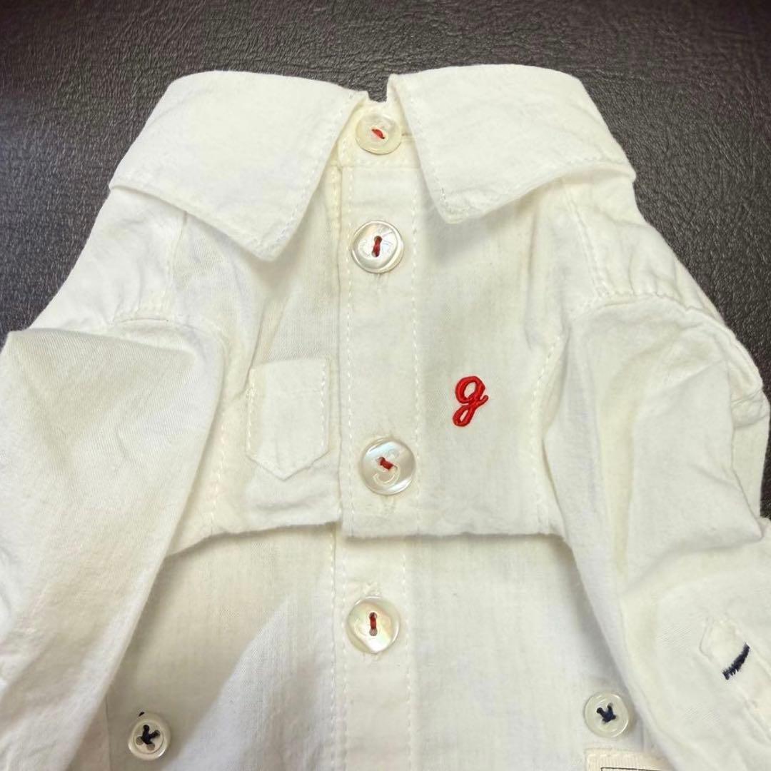 アトリエgg Gホワイトシャツ　シャツだけ