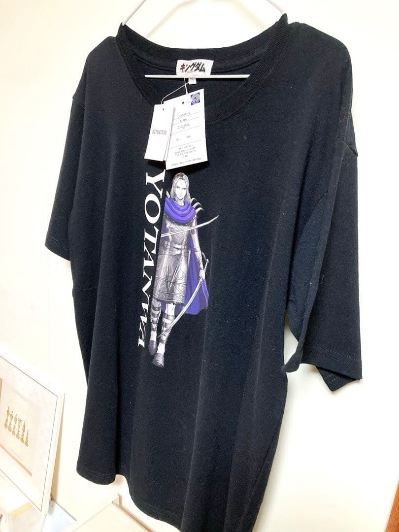 KINGDOM キングダム 楊端和 イラスト Tシャツ 黒
