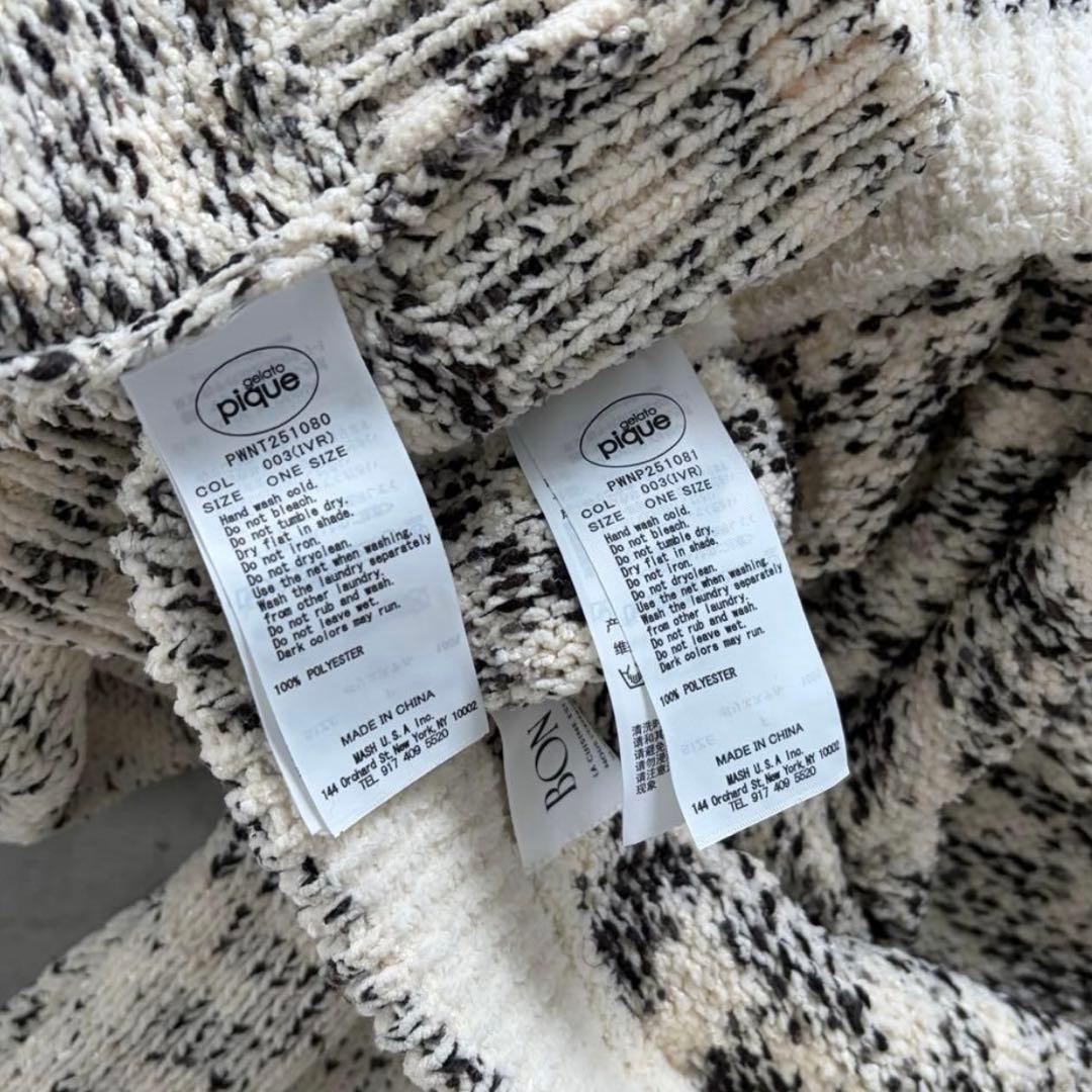 gelato pique ジェラピケ スフレプルオーバー スフレロングパンツ