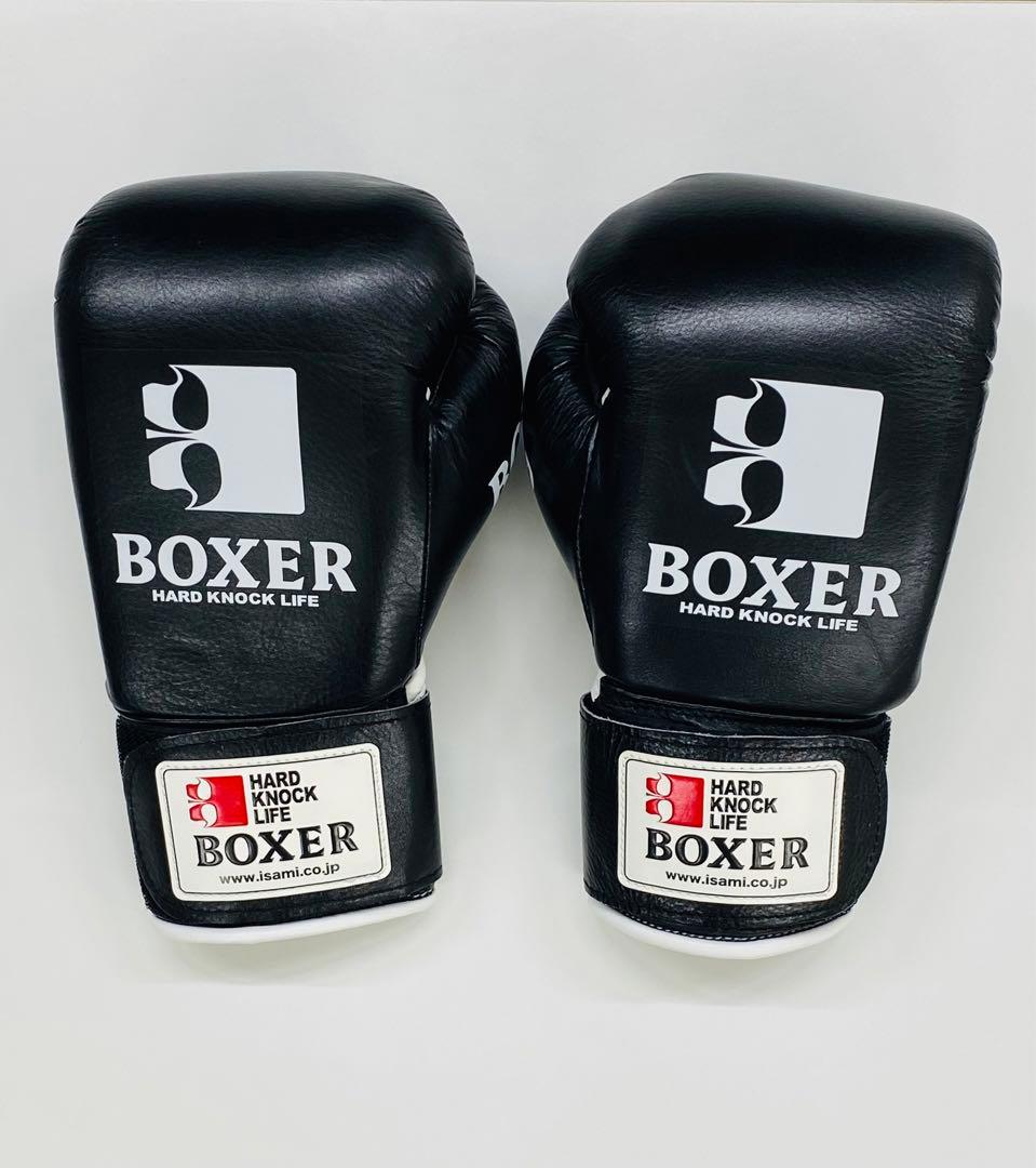 【専用】isami製品　BOXER ボクシンググローブ ハードノックライフ 黒