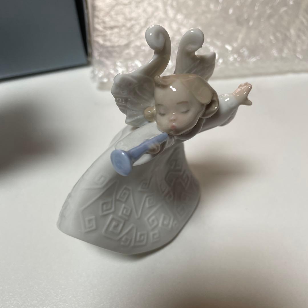 保管品　リヤドロ　LLADRO 天使の考えごと　トランペット　セット1109a1