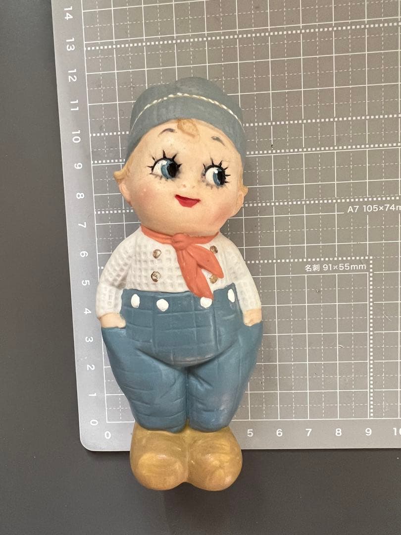 アンティーク ドイツ製 グーグリードール リペイント11cm