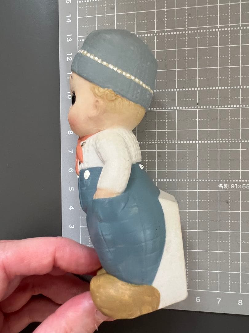 アンティーク ドイツ製 グーグリードール リペイント11cm