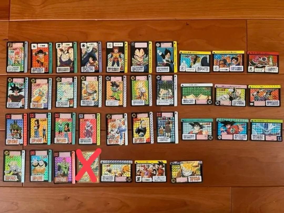 ドラゴンボールZ カードダス　キラキラカード36枚セット