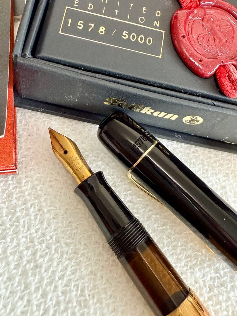 ペリカン万年筆1931、限定品、18K