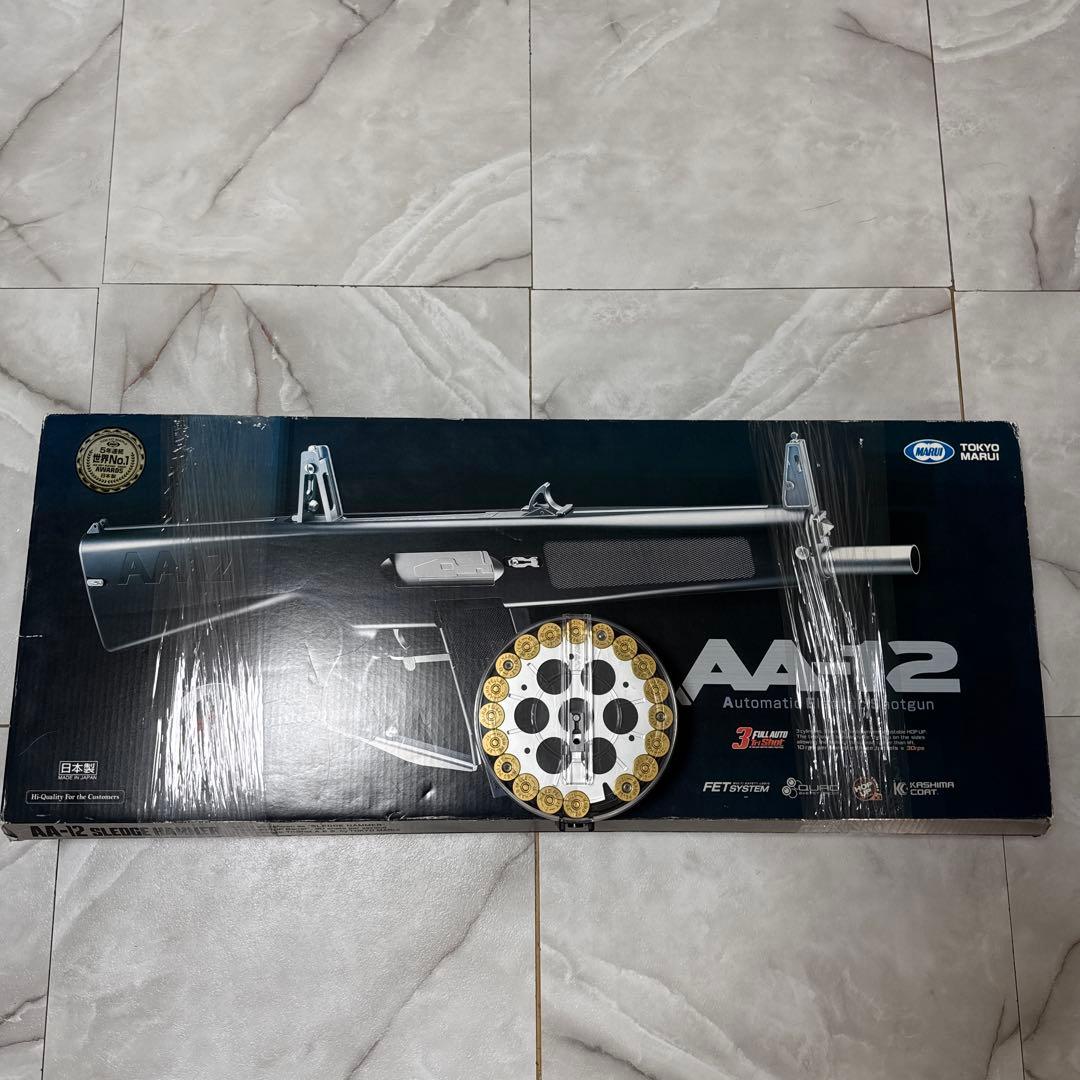 極美品　東京マルイ 電動ショットガン AA-12 ドラムマガジン付き