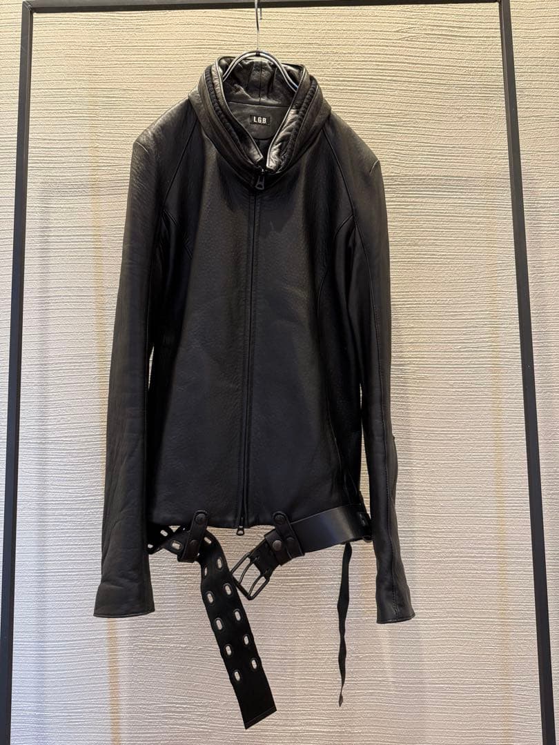 ジャケット・アウター 00s L.G.B. gimmick leather jacket riders
