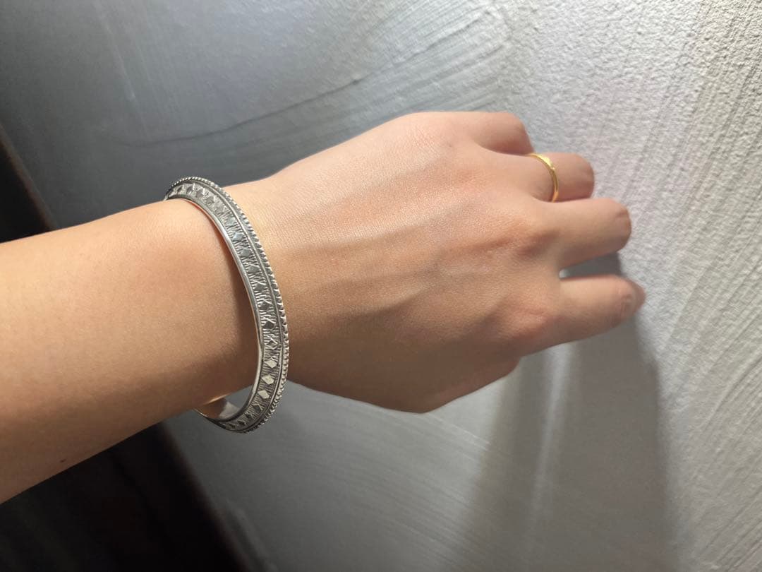 ワイリーセカテロ ヘビーゲージバングル ナバホ族