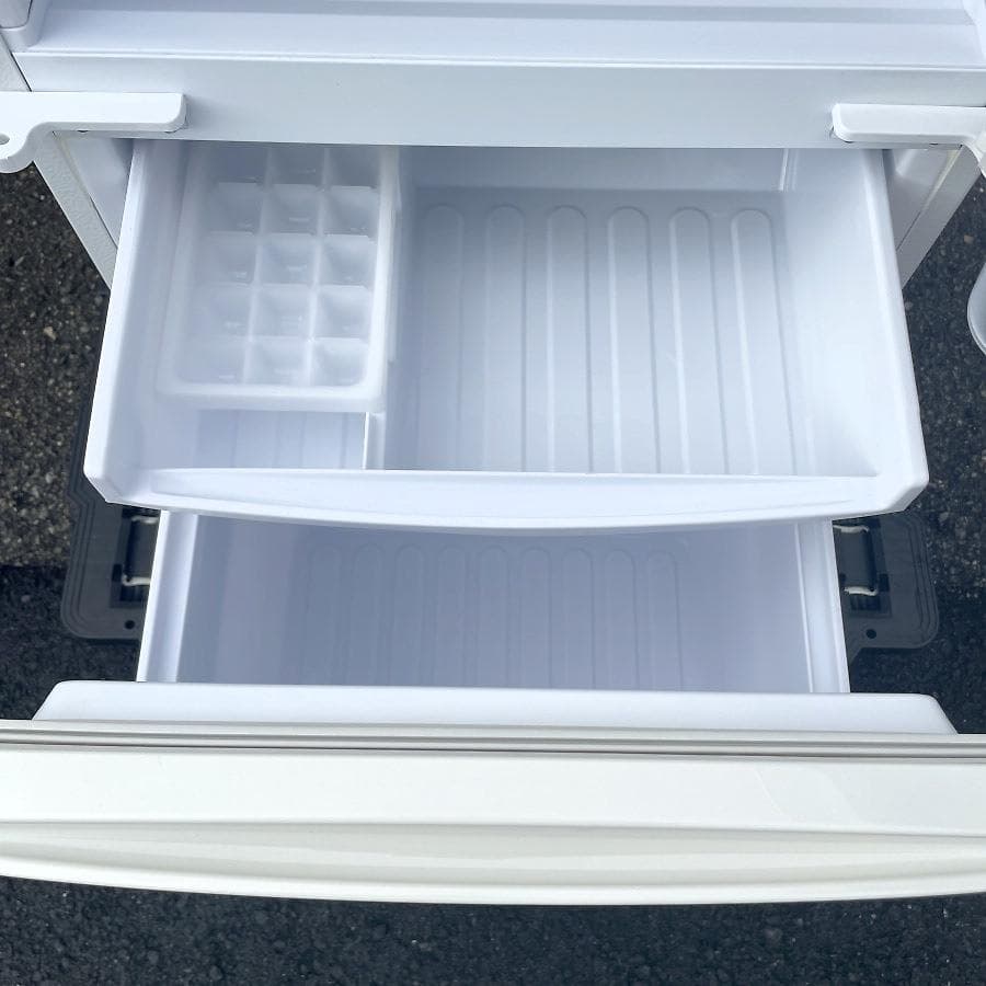 シャープ 冷蔵庫 137L SJ-D14E-W つけかえどっちもドア 自動霜取り