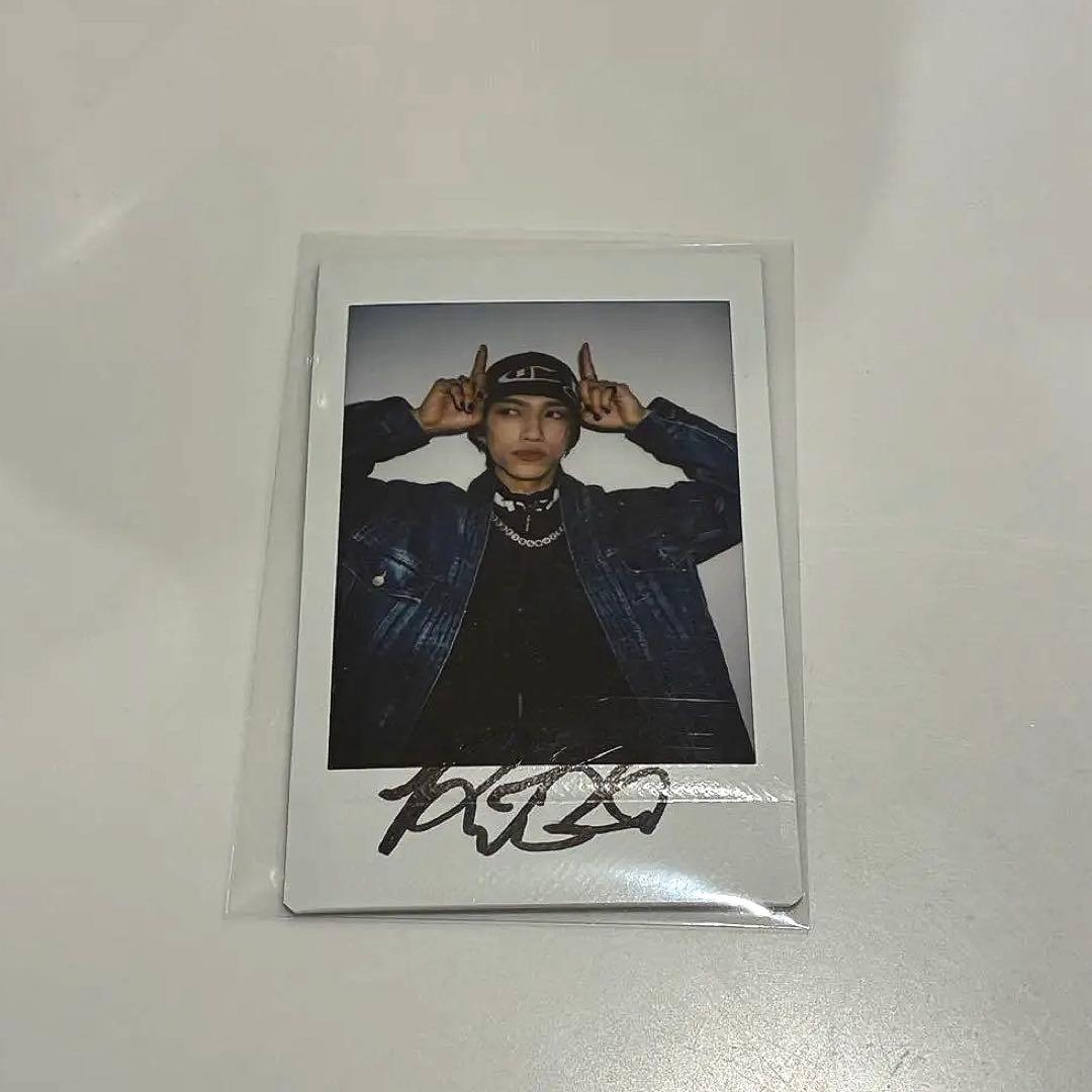 INI 池﨑理人　サイン入りチェキ　RTP