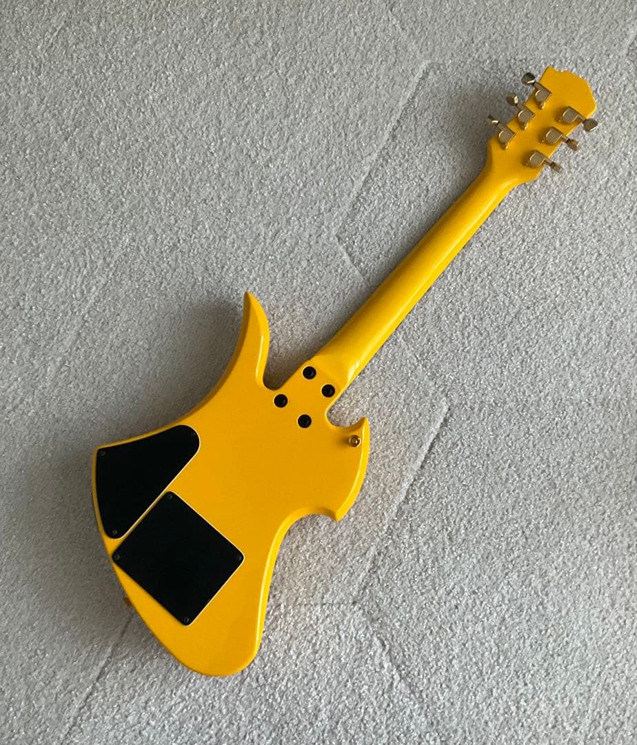 BURNY YH-JR hideモデル アンプ内蔵ギター イエローハートジュニア