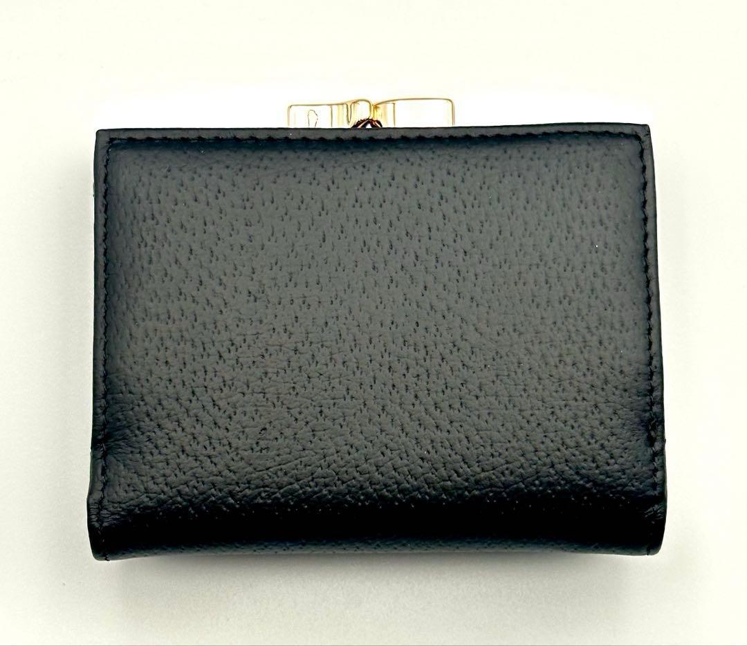 【最新✦新品】Vivienne Westwood 三つ折り財布 ブラック/黒
