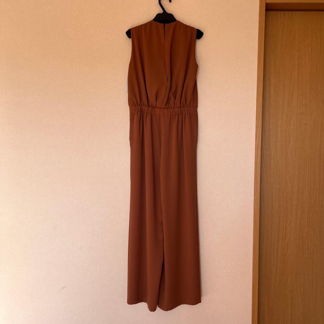 パンツドレス　結婚式　パーティー　同窓会　ドレス　ベルト付き！