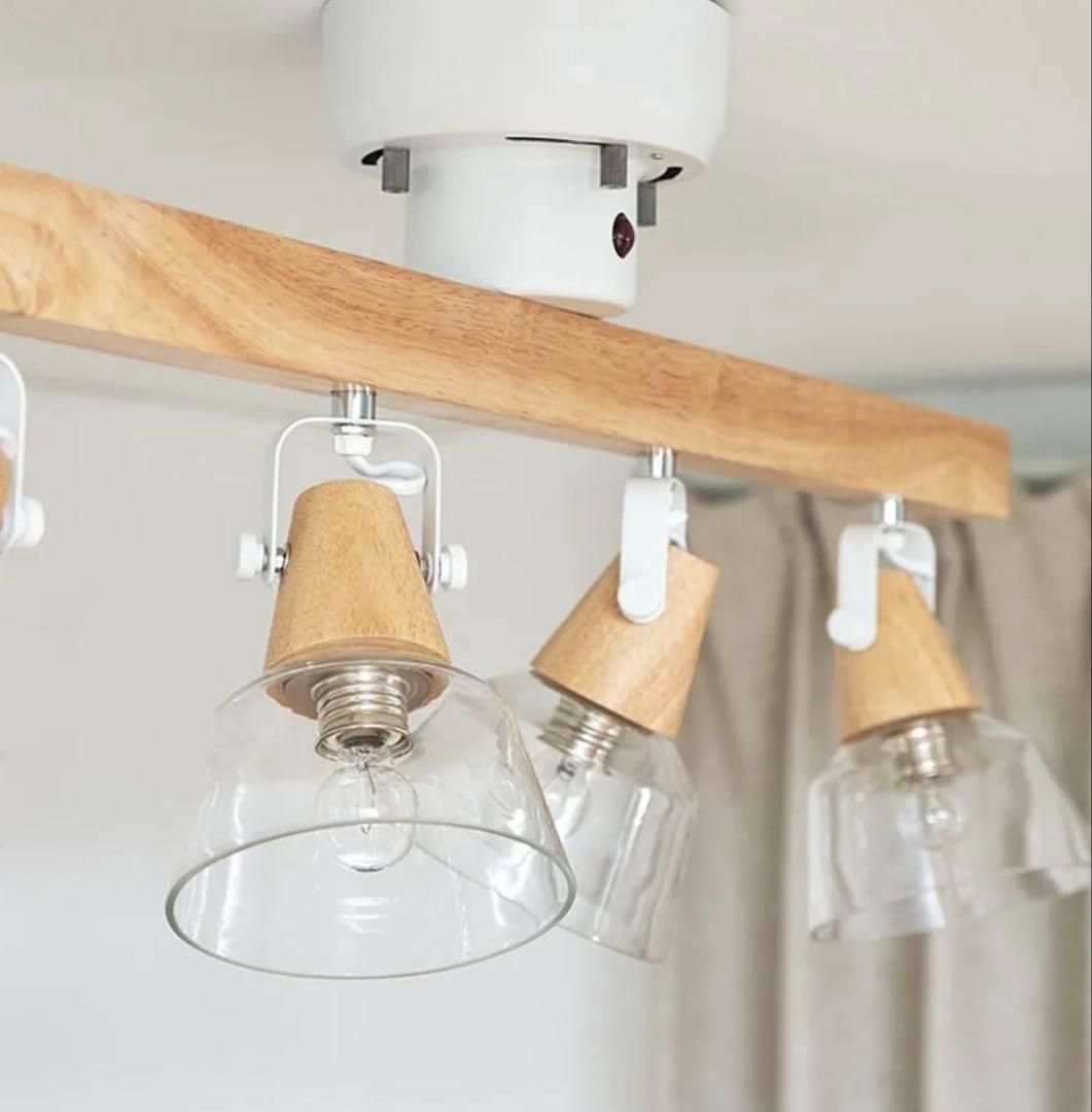 ロウヤ　LOWYA シーリングライト　4灯　リモコンなし