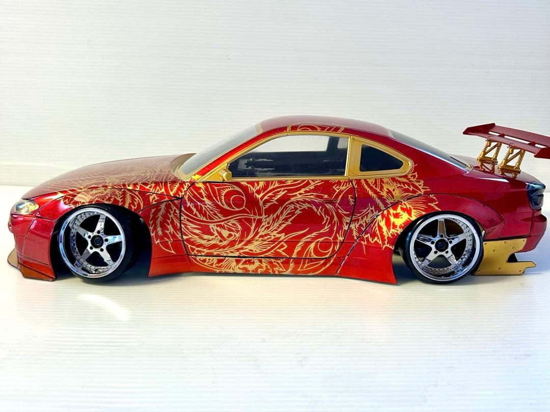 アディクション シルビアS15 ラジコン ボディ ロケットバニー 未使用