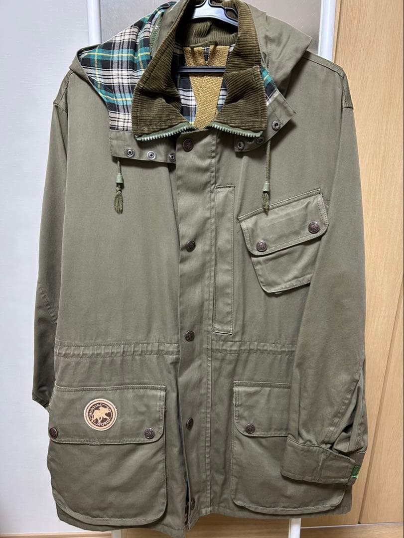 HUNTING WORLD 90s バチュー ジャケット オリーブ 旧タグ