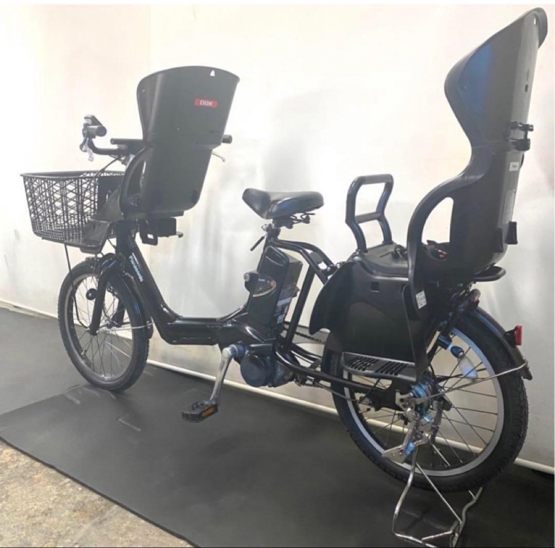 1年保証 パナソニック　ギュット　gutto 20インチ　黒　電動アシスト自転車