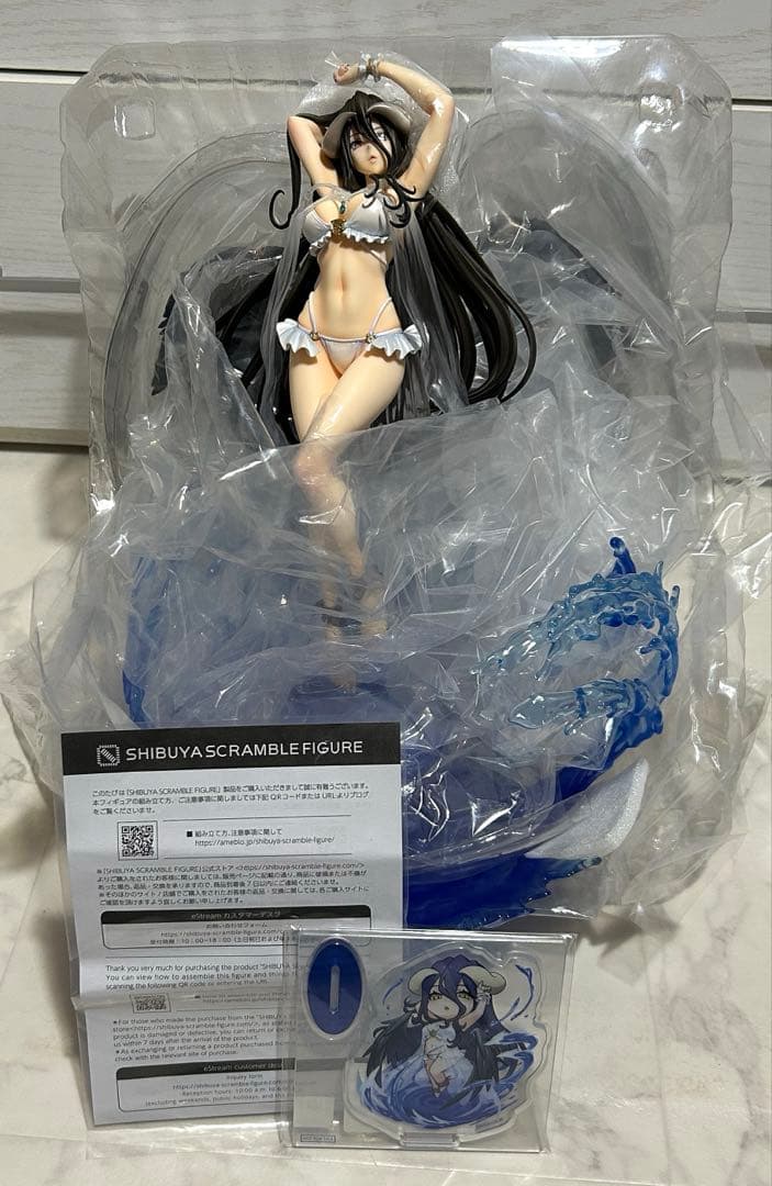 アルベド 水着ver SHIBUYA 渋谷 フィギュア　アクスタ