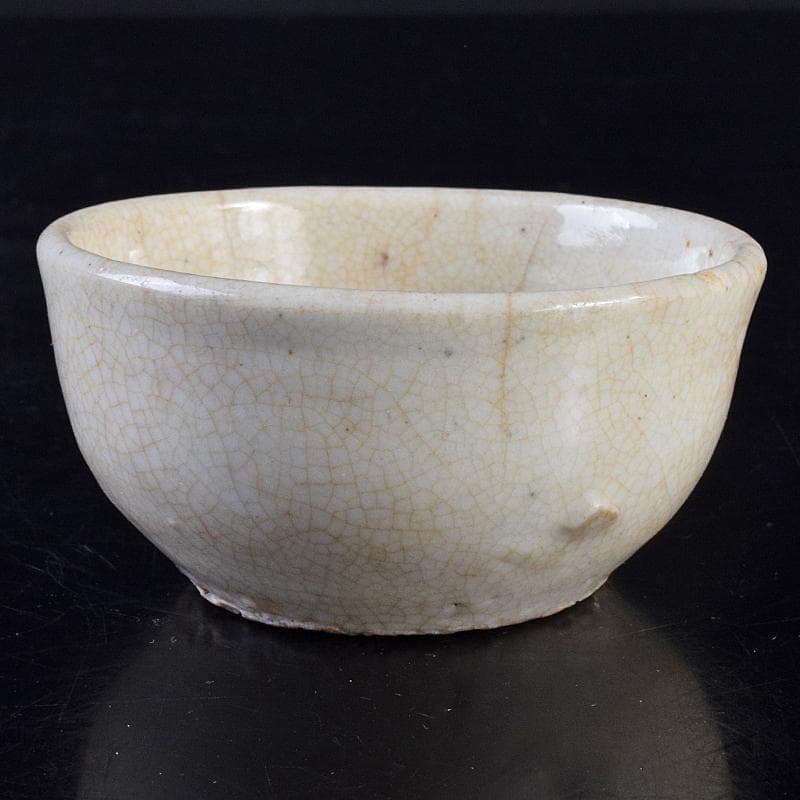 朝鮮美術　李朝　高麗白磁　盃　M　R7793