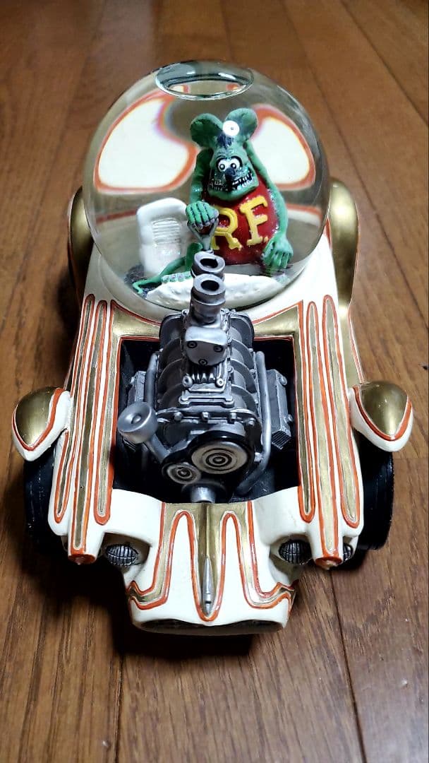 激レア！！RATFINK ラットフィンク スノードーム ホットロッド 2006