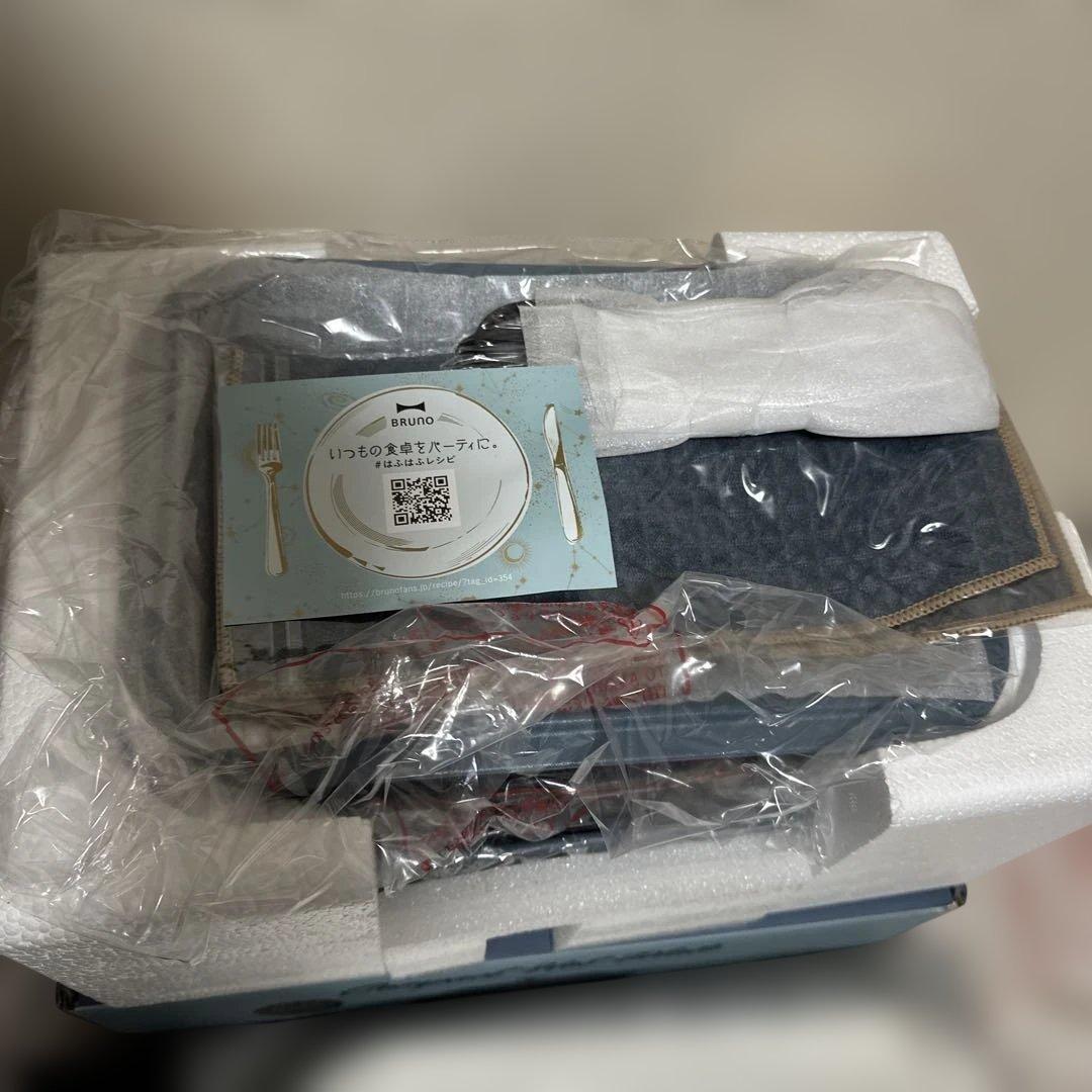 【未使用】BRUNO　セット品　ホットプレート セラミック付