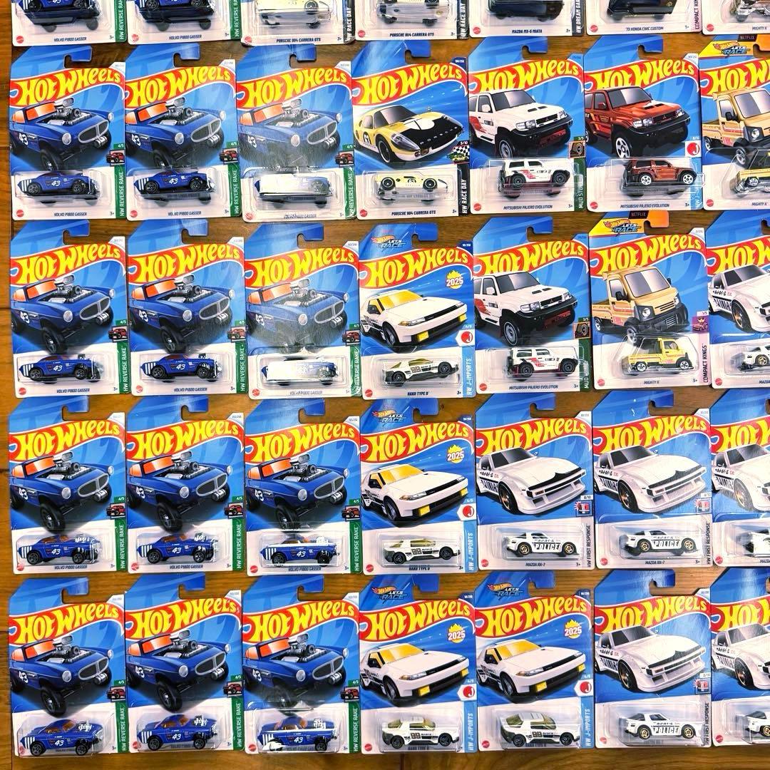ホットウィール　まとめ売り 100個　ミニカー　日産　GT-R ポルシェ　RX7