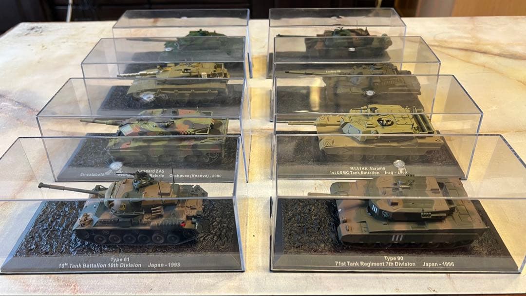 戦車モデルセット ドイツ他　16台