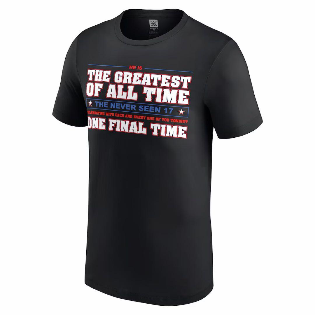 WWE ジョン・シナ greatest of all time Tシャツ