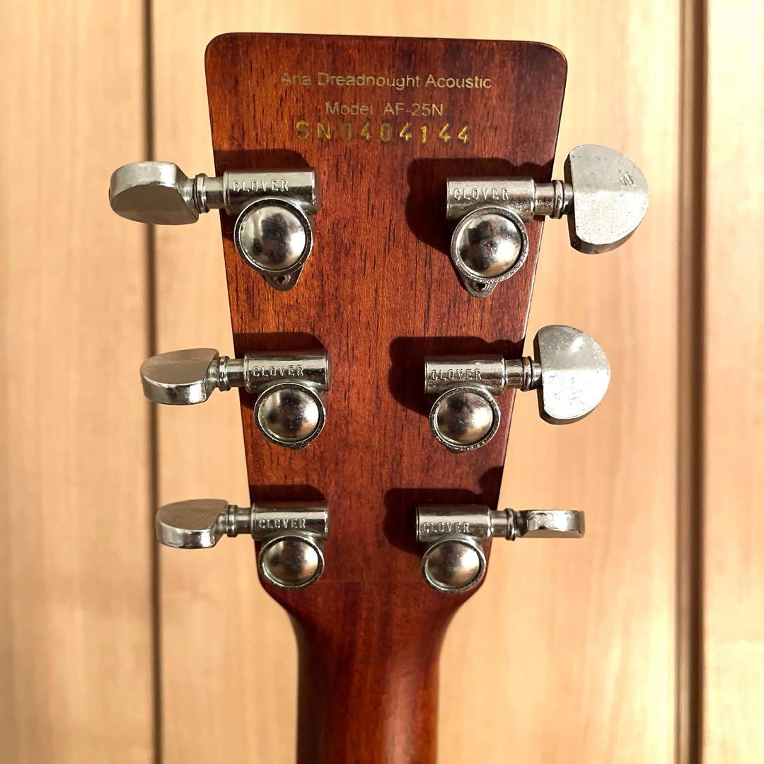 AriaDreadnought AF-25Nアコースティックギター　ケース付