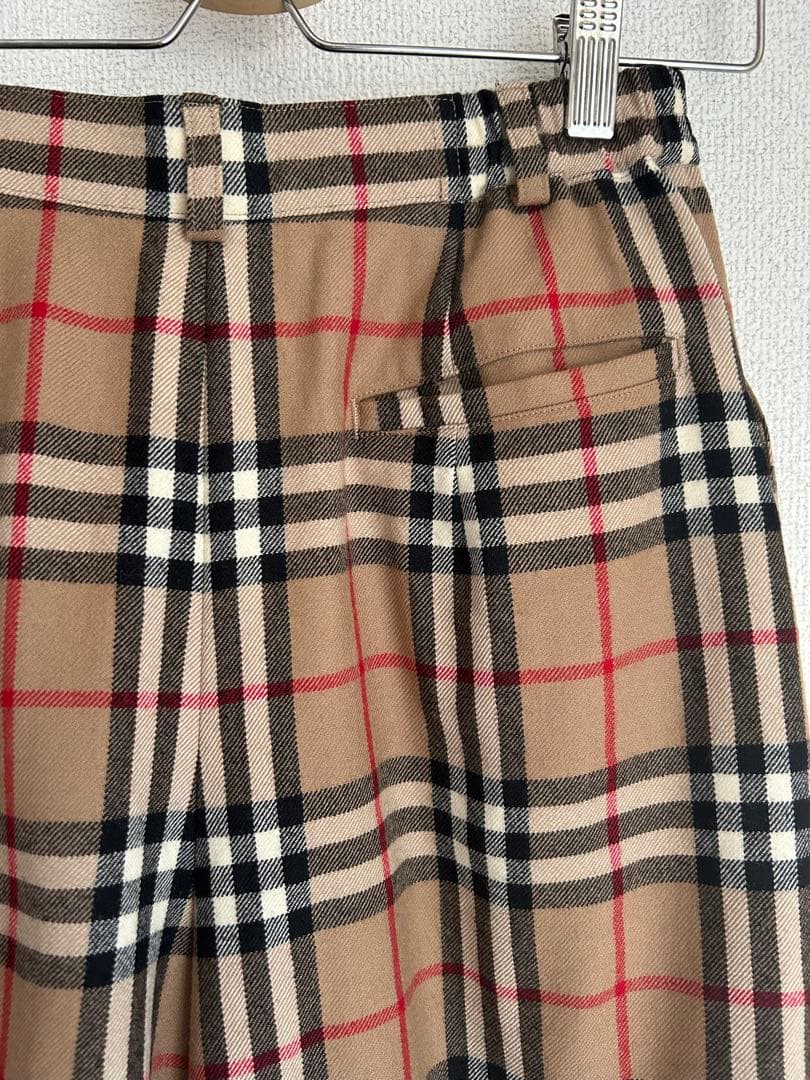 バーバリー　チェック キュロットパンツ M