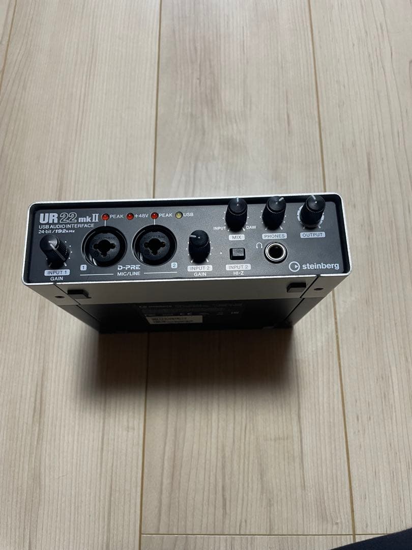 中古　steinberg UR22mkII オーディオインターフェイス 本体