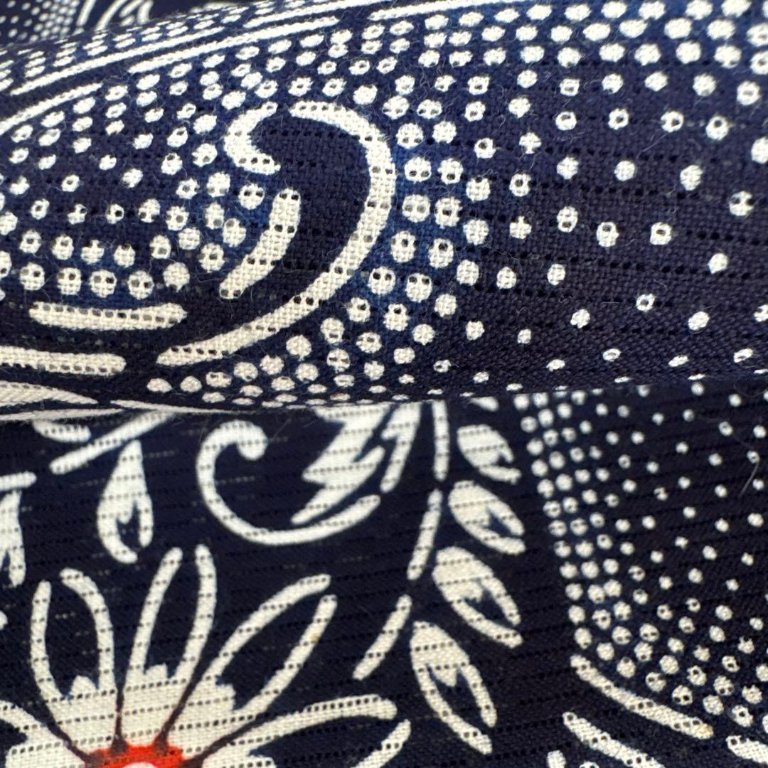 高級手芸　綿絽　本染ゆかた反物