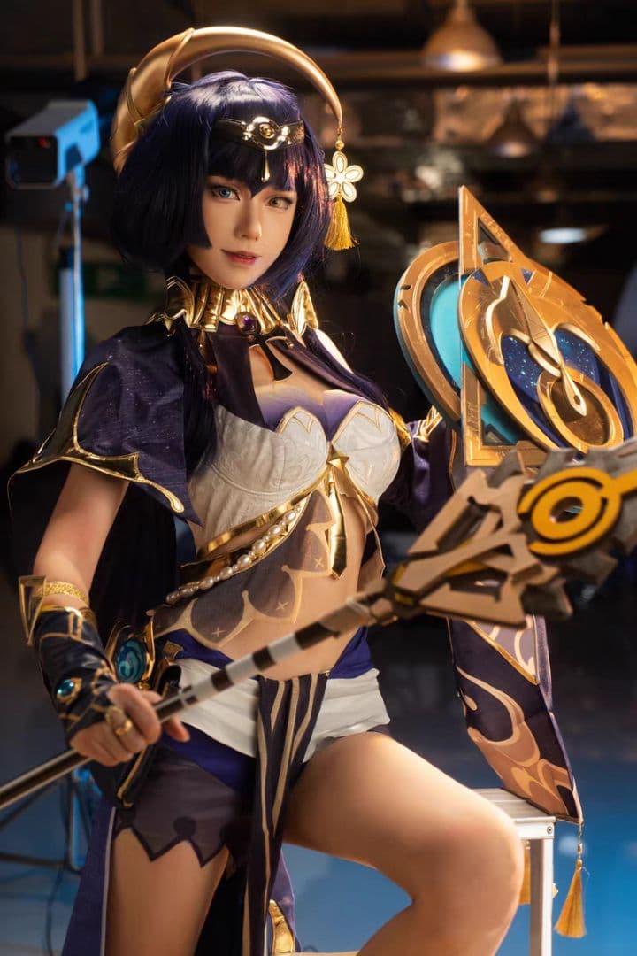 原神げんしん キャンディス 三分妄想製 コスプレ衣装 高級感フルセット新品未開封