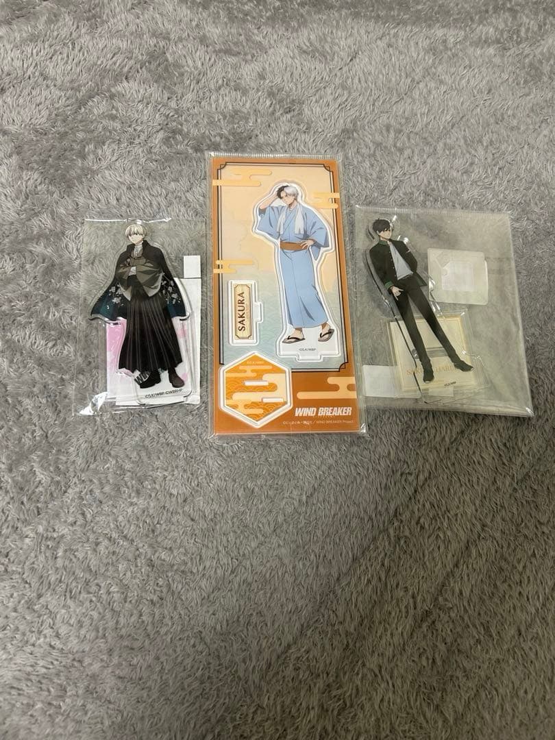 WIND BREAKER ウィンブレ グッズ 缶バッジ アクリルスタンド まとめ