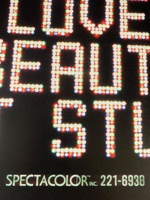 額装品/ジェニー・ホルツァー Times Spuare Jenny Holzer