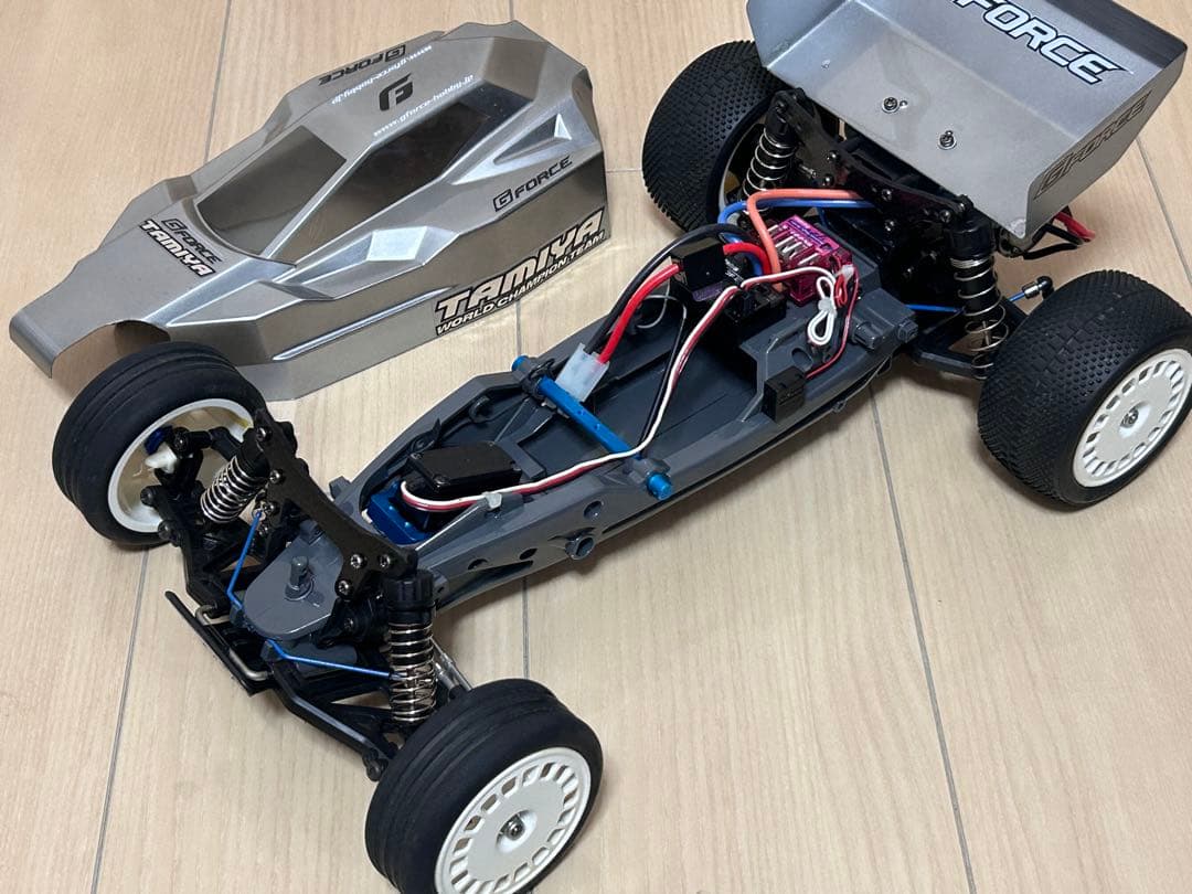 タミヤ DT-03 オプション多数 MX-4 ボディ 3PV メカ付き セット