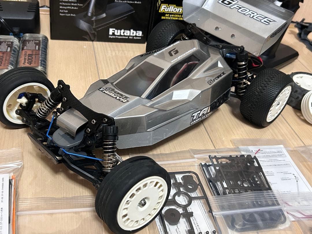 タミヤ DT-03 オプション多数 MX-4 ボディ 3PV メカ付き セット